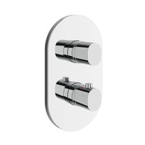 Mitigeur thermostatique encastrable Chrome II - à trois voies pour R-box Multi