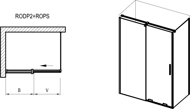 Cloison fixe Roll ROPS