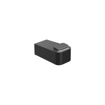 Patère simple noire 10° black