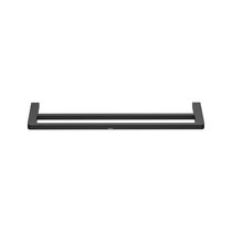Porte-serviette noir double 10° black