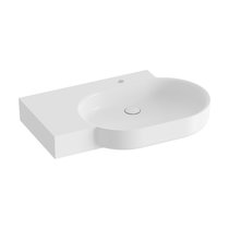 Lavabo ARC 83/65 G/D, avec trou pour la robinetterie