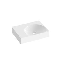 Lavabo Lite 60/45 G/D, sans trou