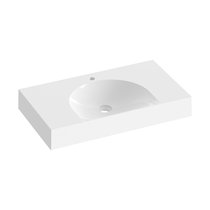 Lavabo Lite 80/45 S, avec trou