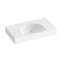 Lavabo Lite 80/45 S, sans trou